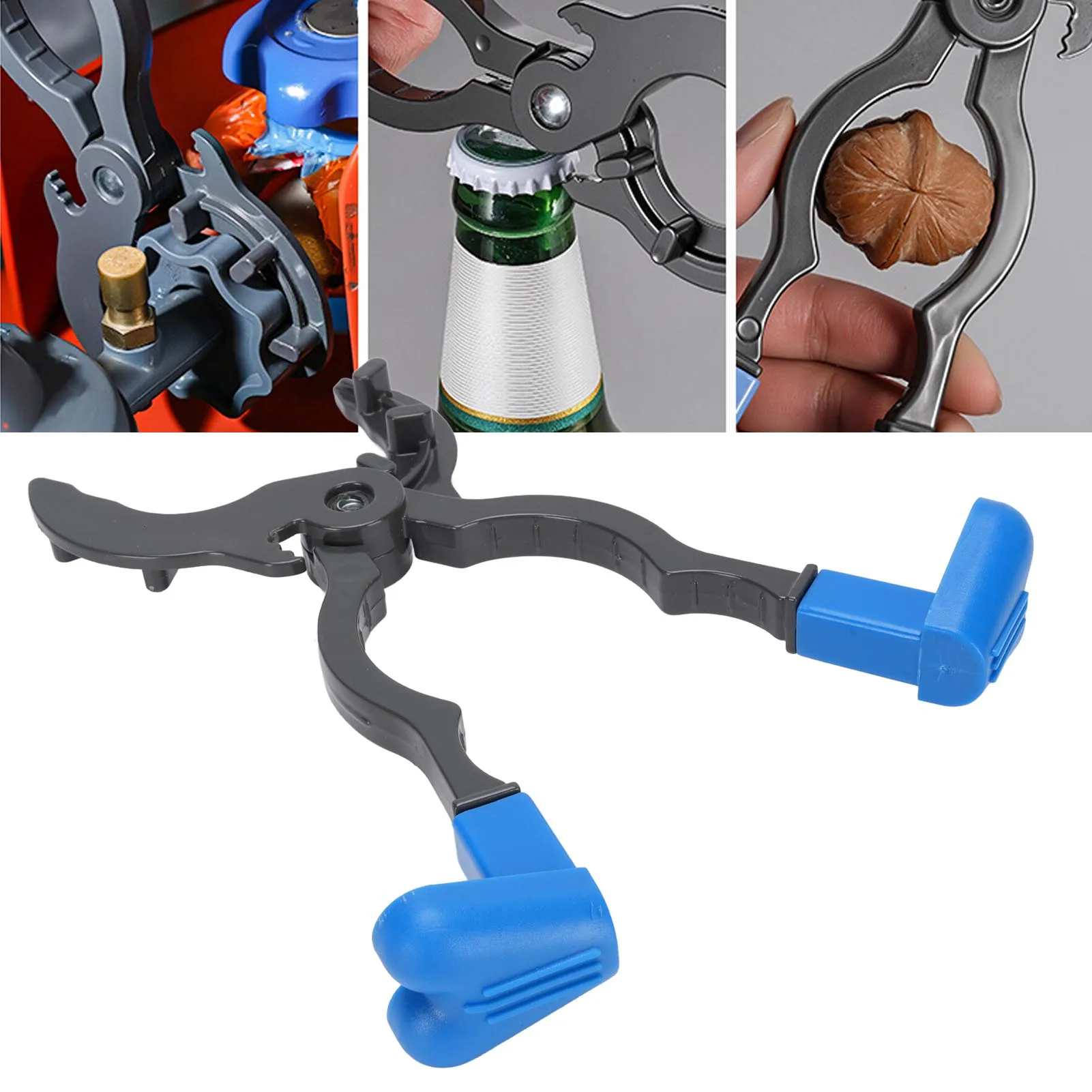 

Gas Wrench 5 in 1 Multifunctional Labor Saving Non Slip Handle Pressure Reducing Valve Spanner Gas Wrench