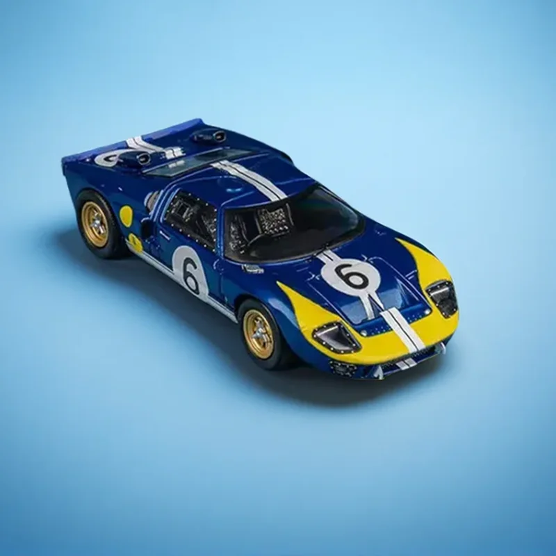 

Коллекционная модель автомобиля Findclassically 1:64 Scale GT40 Mk.2 P/1031 NO.6 из сплава, классика, сувенир для взрослых, подарок, хобби и игрушки