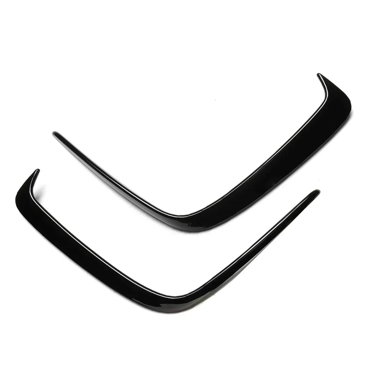 2pcs Car Rear Bumper Lip Diffuser Lip Spoiler Canards Guard For Mercedes For Benz W176 A200 A250 A45 For AMG 2013-2016 Body Kit