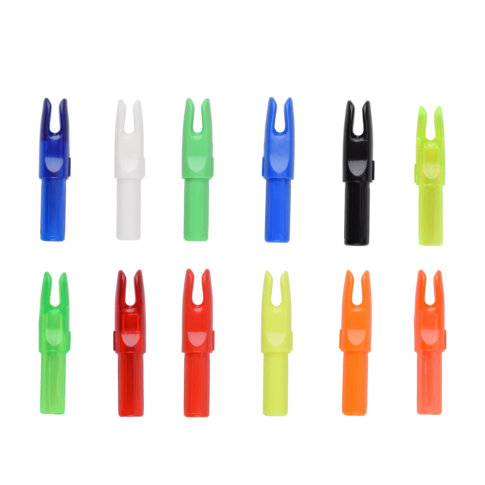 

50Pcs Plastic Arrow Nock For I.D. 6.2 MM Arrow Nock Archery Arrow Hunting Shooting Outdoor Sporting