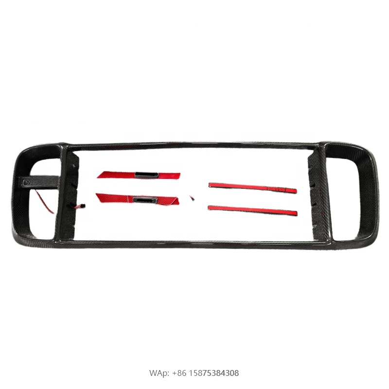

Car Auto Parts G Class W464 G500 G63 B800 Front Bumper Grilles For W464 W463A G900 Rocket Style W463A Dry carbon fiber Grille