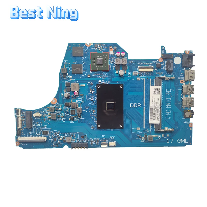 For HP Pavilion 17-BY Laptop Motherboard 6050A2980801-MB-A01 Mainboard CPU N4000 N5000 DDR4 L22745-601 L22745-001