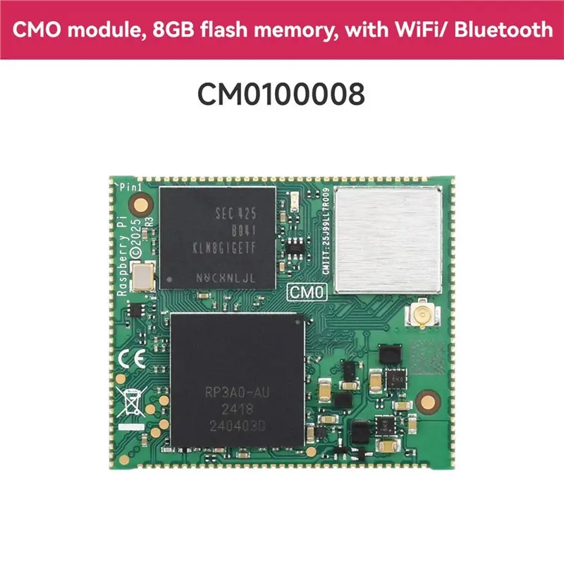 ABZW For Raspberry Pi CM0 Module Compute Module 8GB EMMC Storage Core Board Based On RP3A0 Sip Chipset