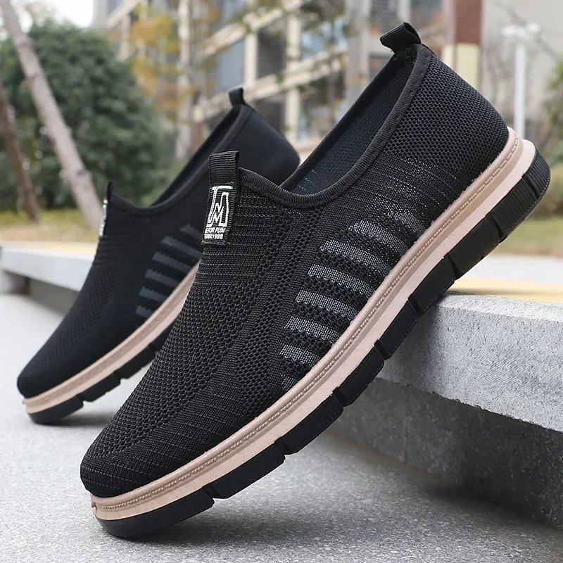 Men's casual sneakers, breathable in spring and summer, lightweight mesh, soft soles, antibacterial image 2