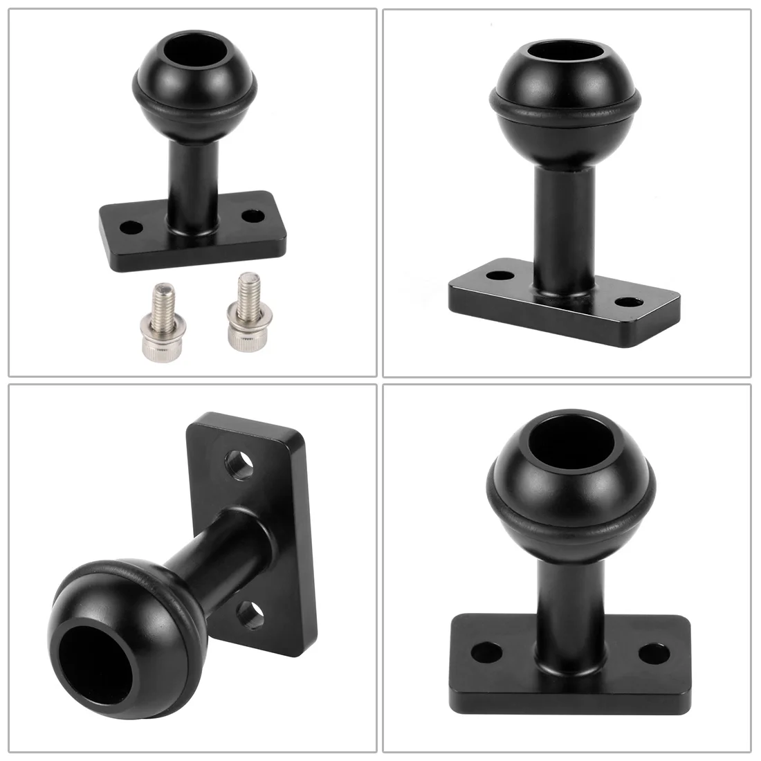 1-Zoll-Kugelkopf-Adapter 1/4 Zoll M5 verstellbare Schraube feste Halterung für GoPro SJCAM Action-Kamera Unterwasser-Tauchhalterung Tablettklemme – Detail 12