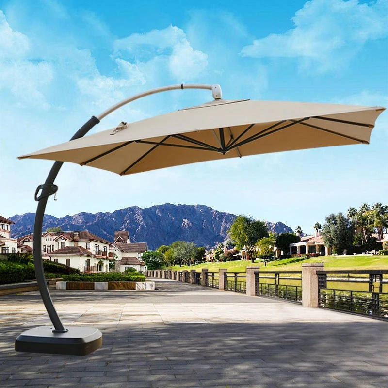 

Outdoor leisure umbrella Star hotel large villa courtyard garden beach umbrella large outdoor parasol