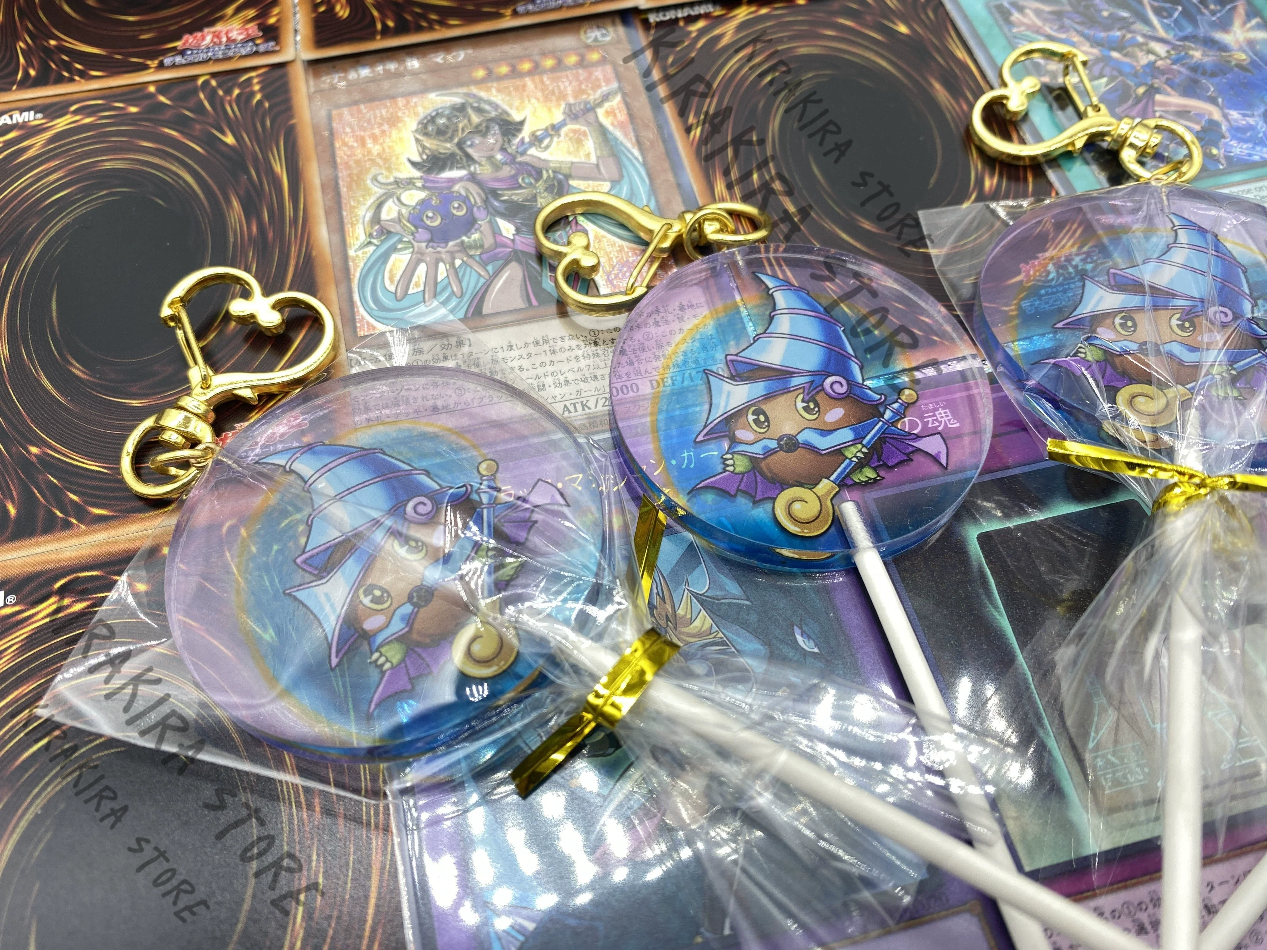 

Yu-Gi-Oh! Kuriboh Toon Dark Magician Girl Acrylic Keychain Cosplay Schoolbag Pendants Ornaments Mascot Adorable Keyring