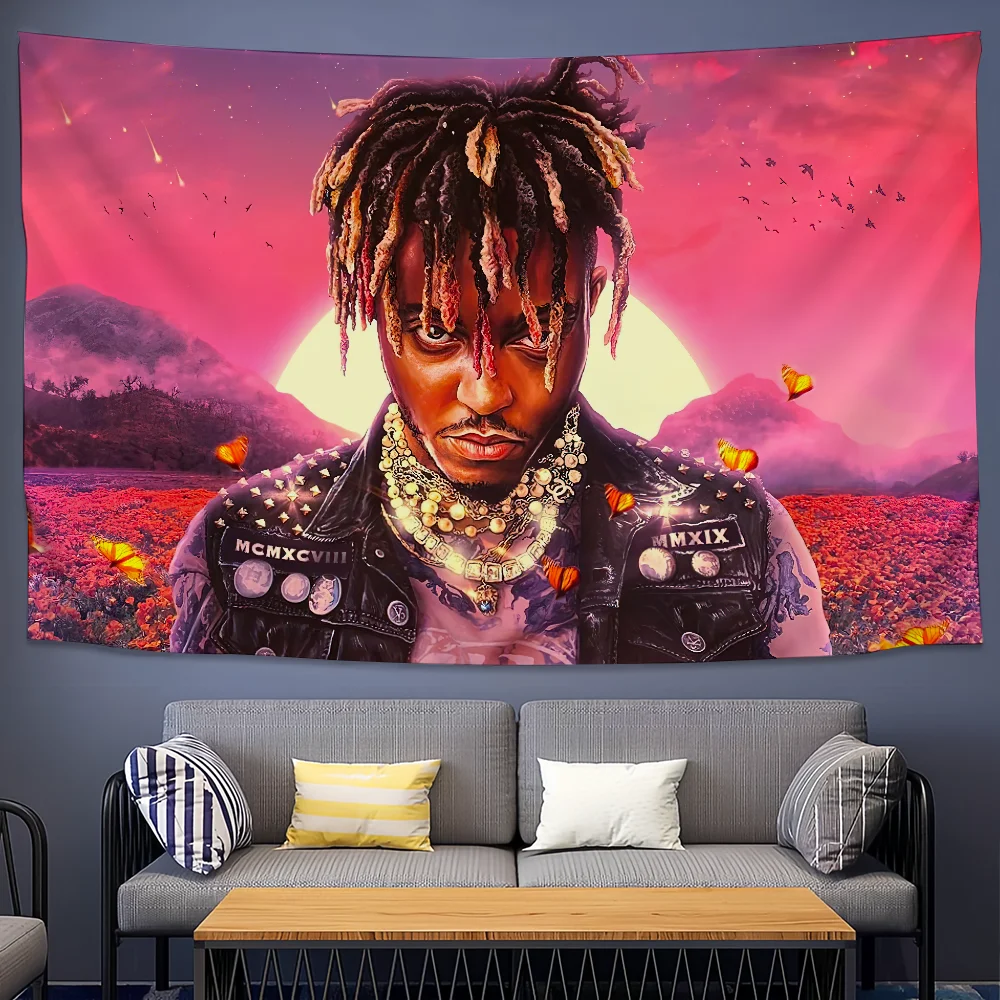 American rapper J-Juice WRLD flag For Picnic Party Camping Banner Outdoor Atmosphere Cloth