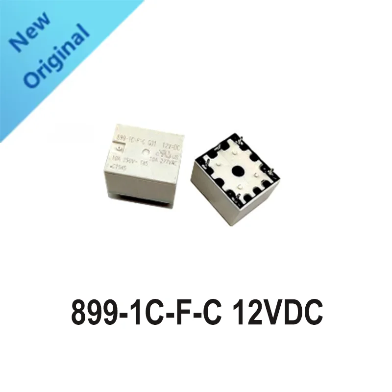 

5PCS/Lot Original 899-1C-F-C 12VDC 12V 10A 5-pin 899-1CH-F-C Relay
