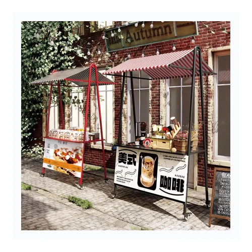 R*-Malls Night Market Food Stalls Promotion Tables Display Stands Market Mobile Stalls Hot Dog Street Food