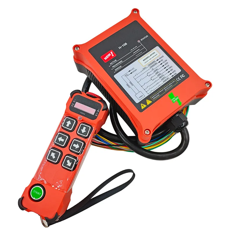 H106/H108 6Buttons Industrial Wireless Radio Crane Remote Control switches Hoist overhead bridge track Crane Controller image 5