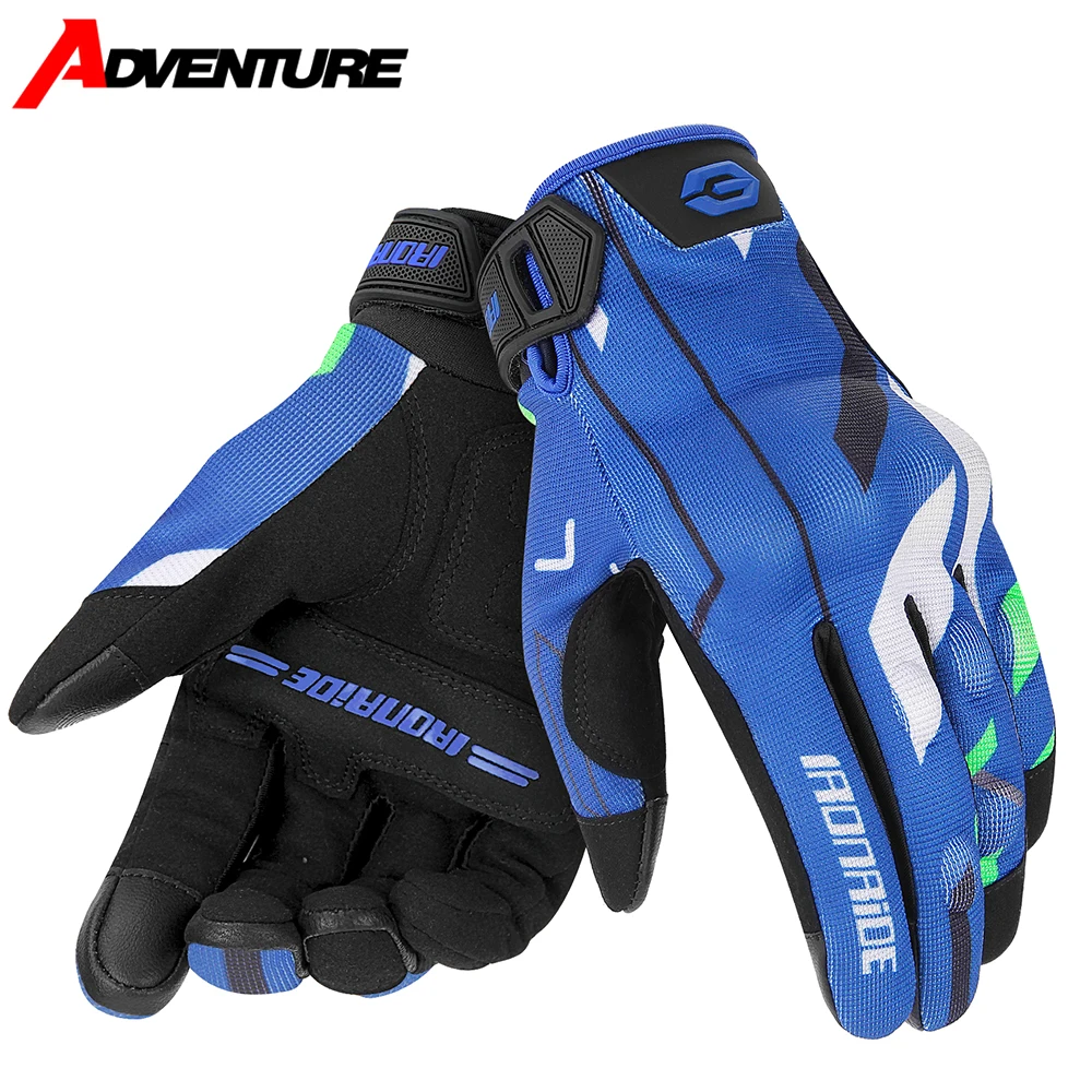 

Motorcycle Gloves Anti Fall Anti-collision Breathable Motocross Racing Gloves Touch Screen Motorbike Full Finger Riding Gloves