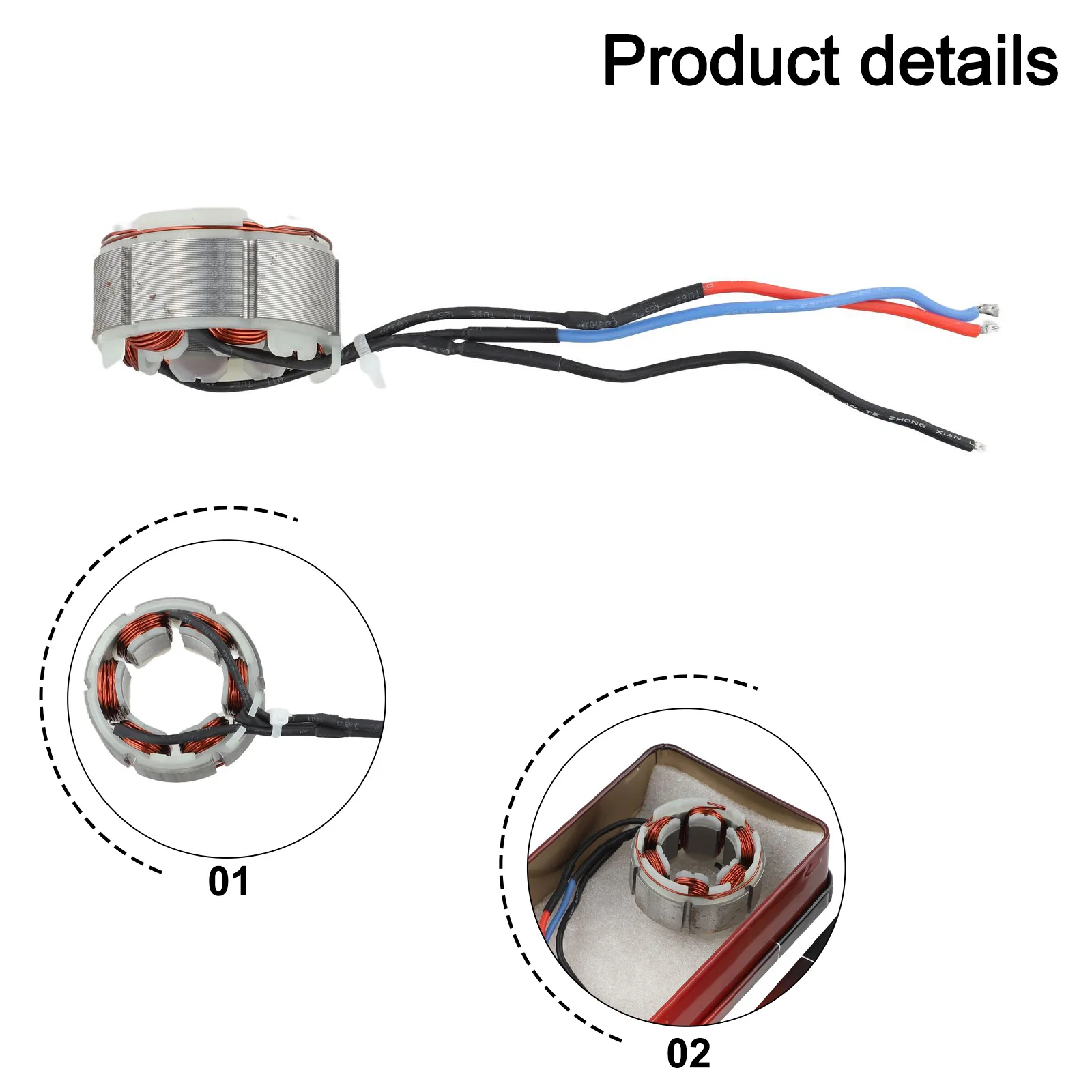 For Home Improvement Projects Power Tool Accessories Compatible Wrench Stator Coil For Tools Maintaining Tools For Wrench