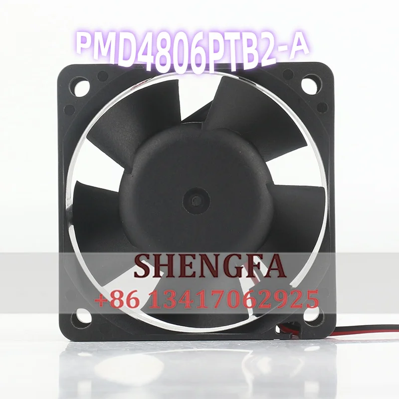 SUNON PMD4806PTB2-A 6025 48V 5.8W 6CM 60x60x25mm Communication Station Server 2-wire Cooling Fan