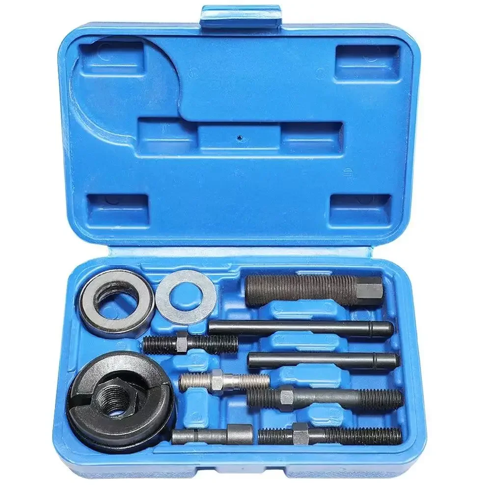 14PCS Power Steering Alternator Pulley Puller Remover and Installer Tool Kit