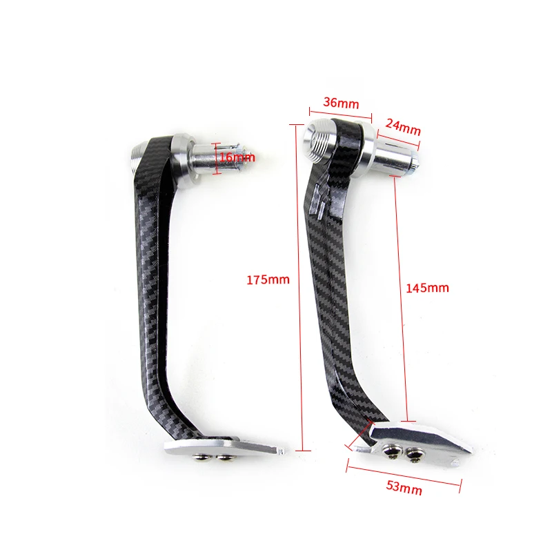 العالمي للدراجات النارية قفازات واقية لليد عتلات دواسة فرامل حامي Handguard ل KTM Duke Benelli TRK 125 251 Ducati Monster 600 821