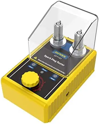 

Тестер автомобильных свечей зажигания 0-6000 об/мин, с двойным разъемом 12 мм, анализатор зажигания 110В с защитным кожухом