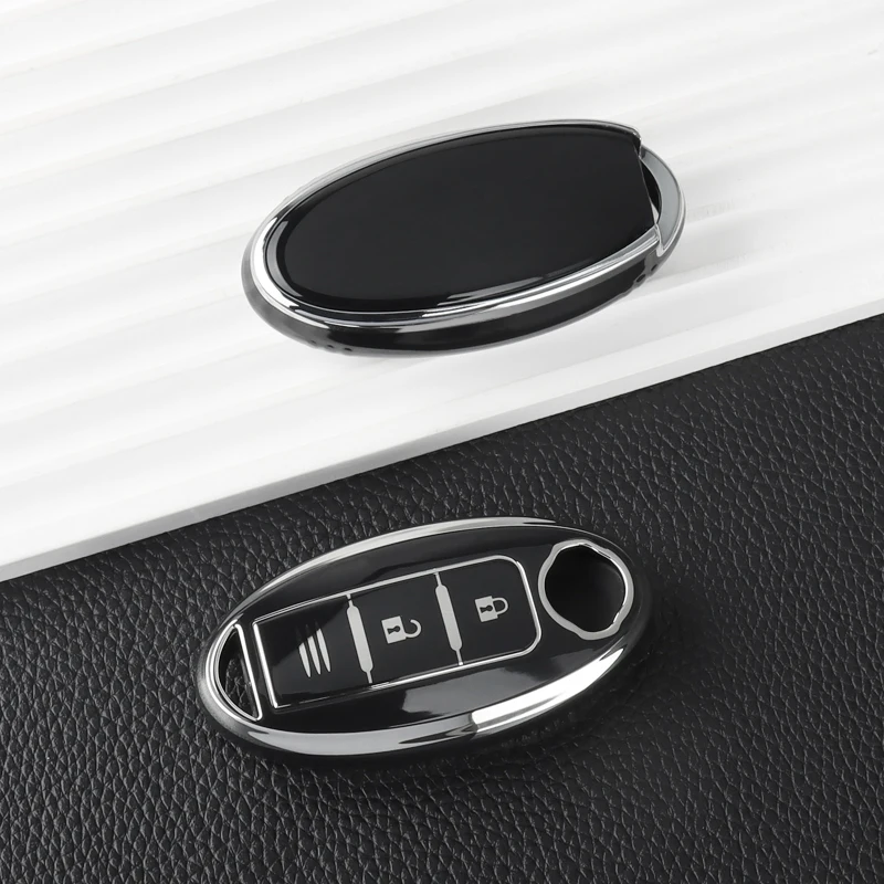 TPU Car Key Case for Nissan Qashqai X-Trail T32 T31 Note Juke J10 J11 Kicks Tiida Pathfinder Infiniti Car Key Cover Accessories