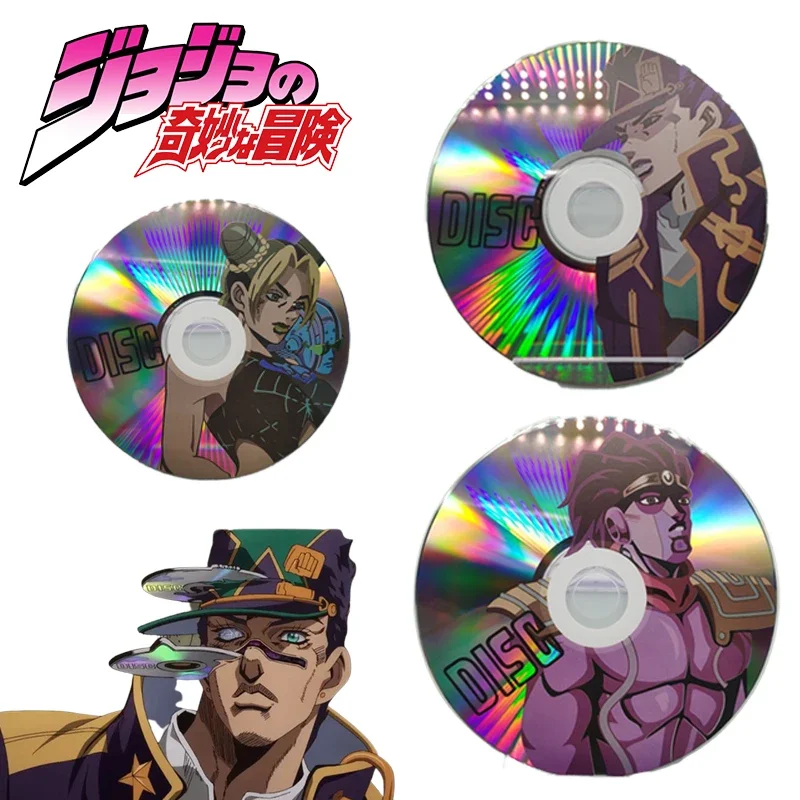 JOJO Bizarre Adventure Cosplay Disc CD Jotaro Star Platinum Jolyne Killer Queen Cosplay Accessories Made In Heaven Peripherals