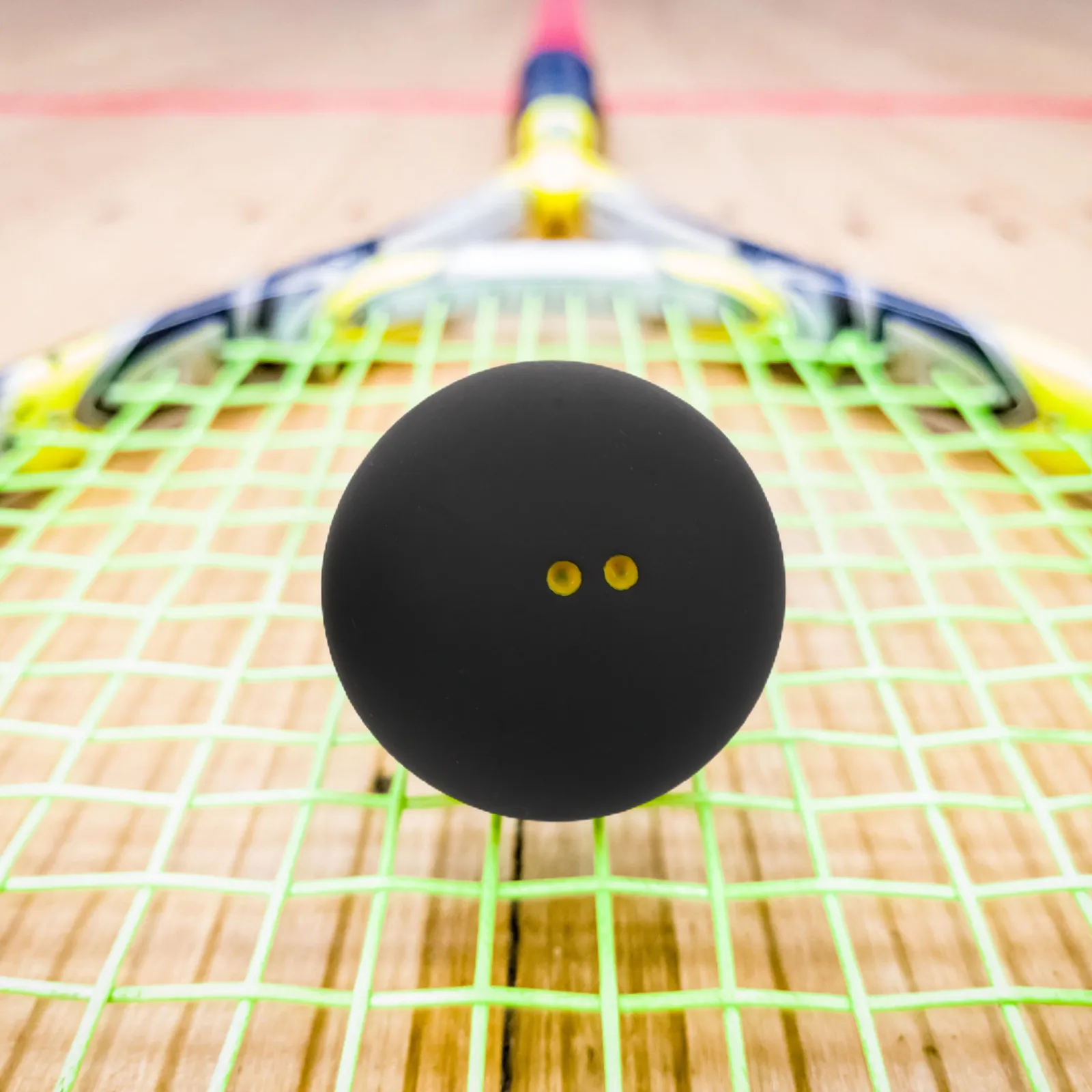 

3Pcs Squash Balls Universal Double Yellow Dot 38-40Mm High Elastic Rubber Beginner Competition Training Practice Sports