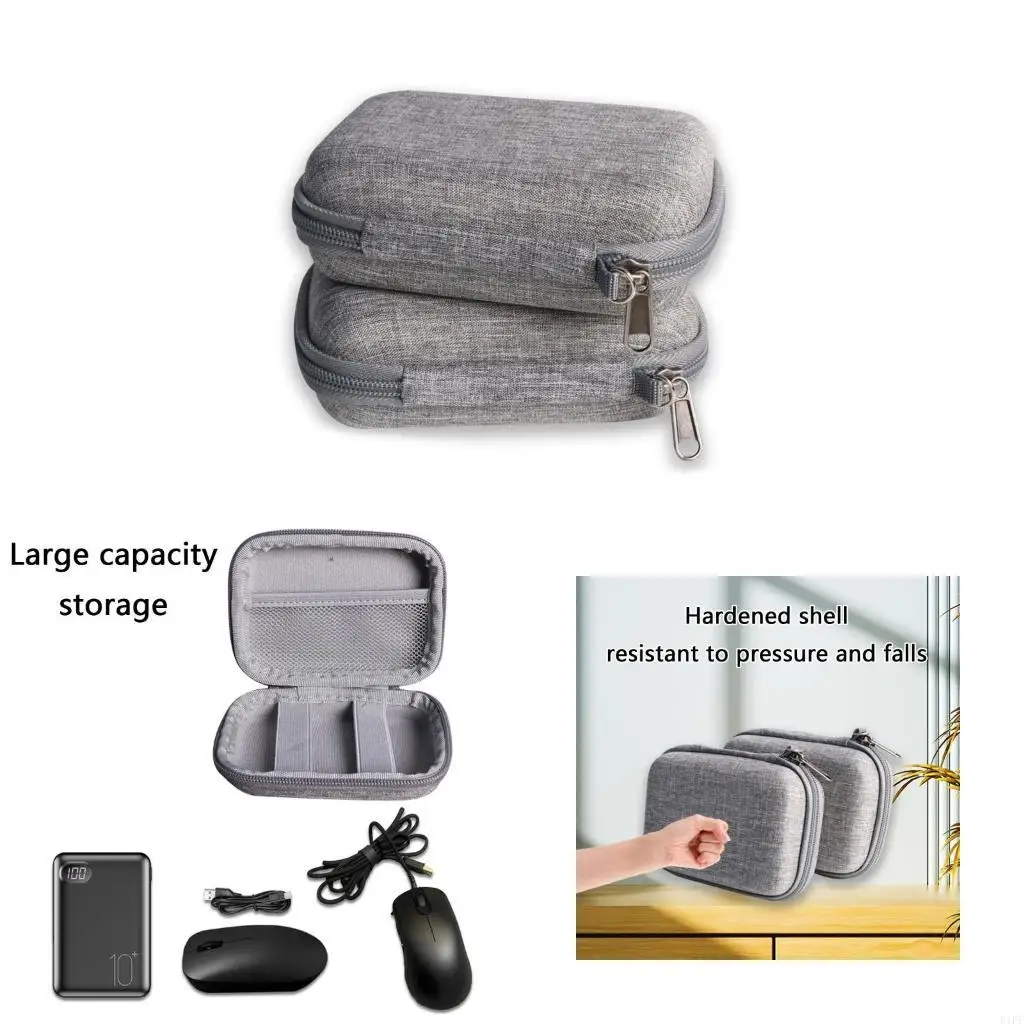 E1PF Electronic Bag Cable Bag Organizers Travel Accessories Cable Travel for Mouse