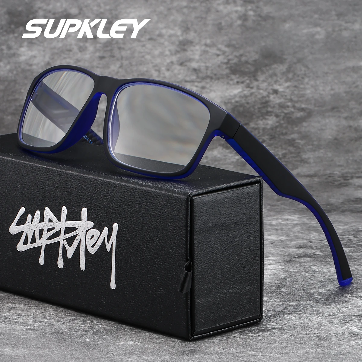 SUPKLEY Lightweight Ladies' Reading Glasses With Square Frames Enhance Visual Comfort. Christmas Gift