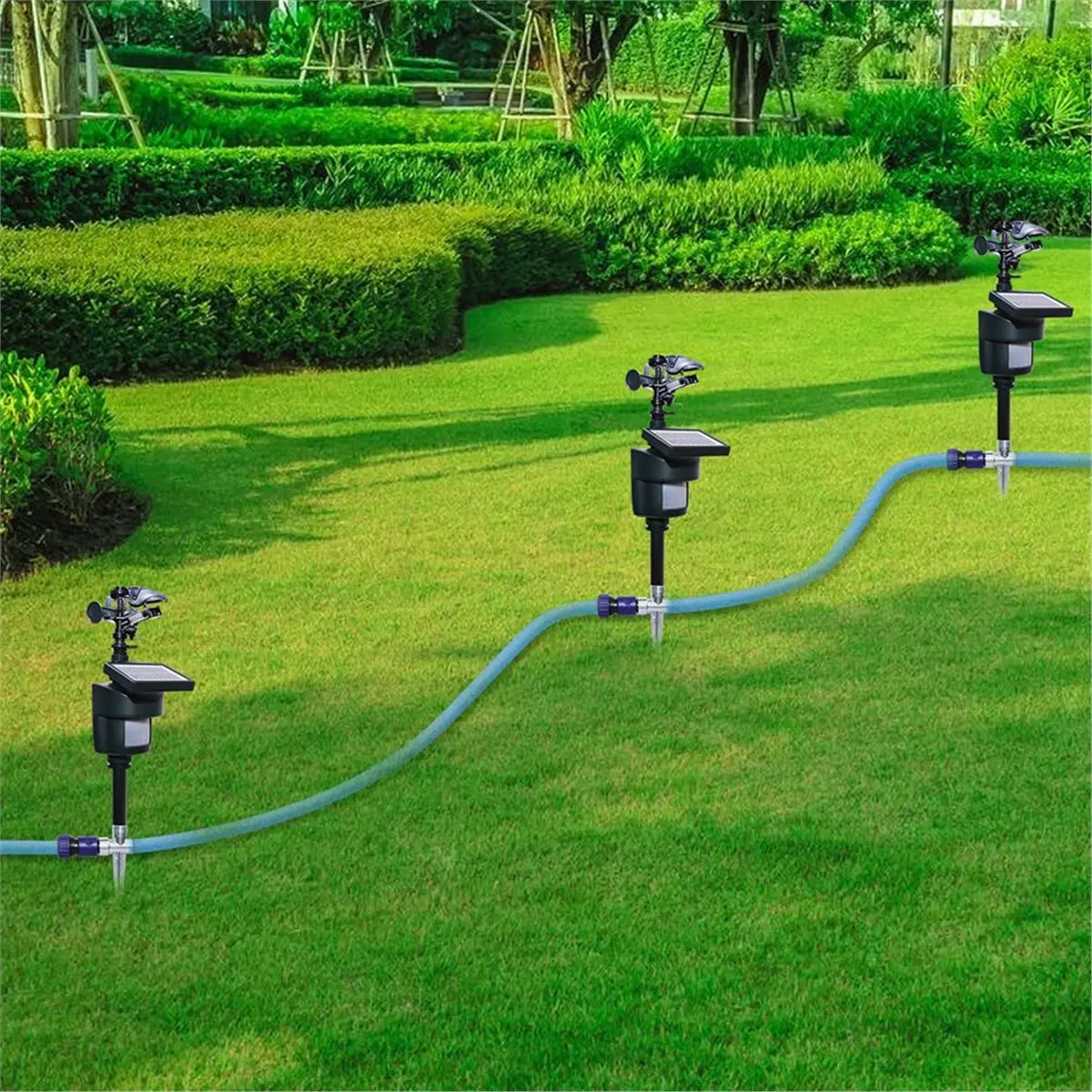 

Садовый распылитель воды (SPOR) с регулируемым распылением, отпугиватель животных, средство для отпугивания мелких животных на открытом воздухе