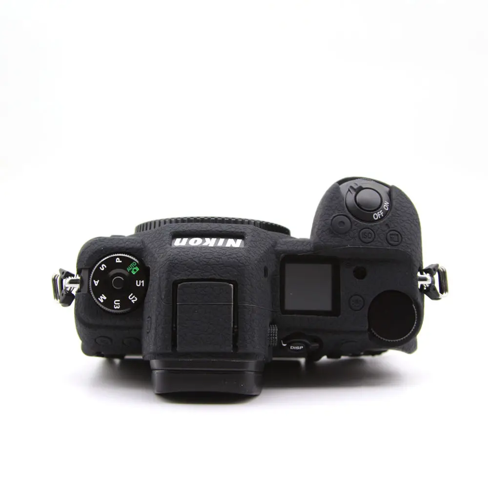 Z6III Litchi Pattern Soft Silicone Armor Camera Body Case for Nikon Z6III Z63 Protective Rubber Cover