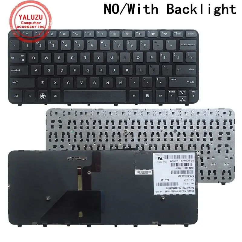 Imagem -01 - Teclado para Notebook hp Folio us Inglês Novo 131013tu 13-1014tu 13-1015 13-1015tu 13-1016 13-1000 132000 teclado para notebook hp folio us ingles novo 131013tu 13 1014tu 13 1015 13 1015tu 13 1016 13 1000 132000 01