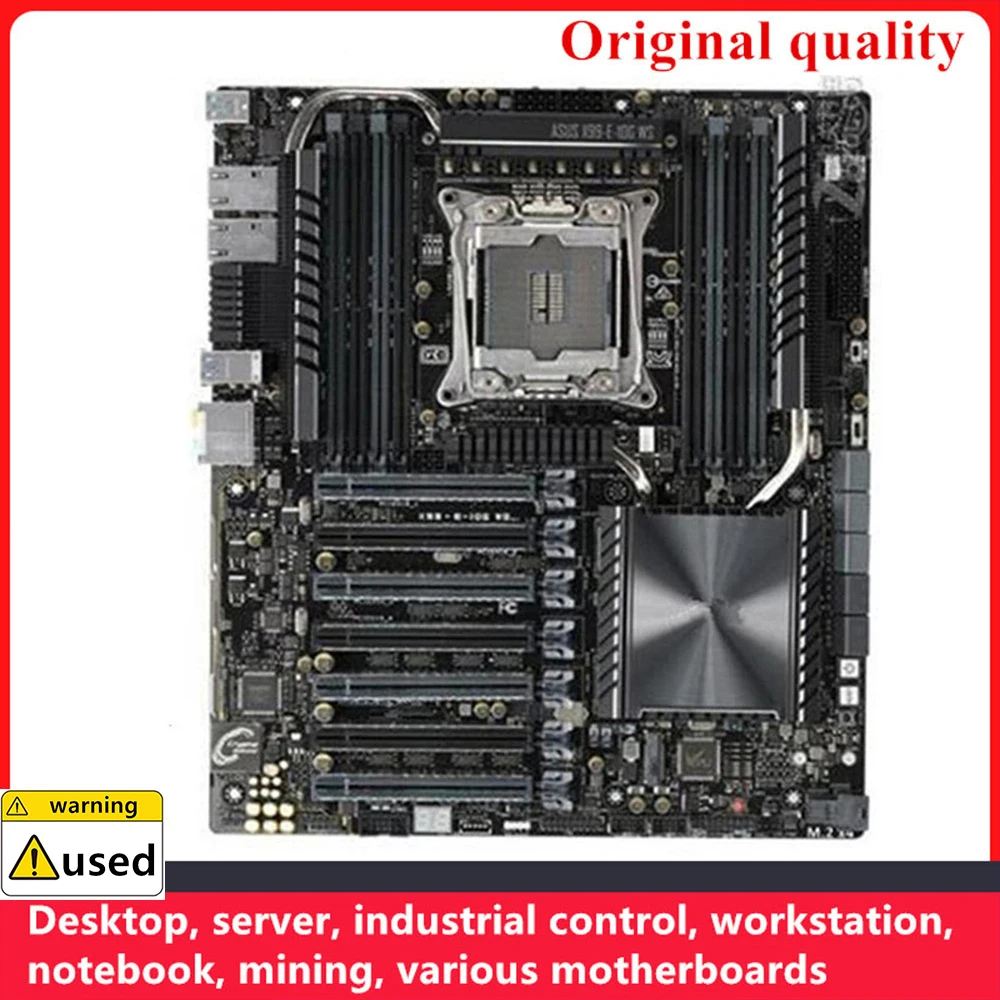 

For X99-E-10G WS Motherboards LGA 2011-3 V3 DDR4 ATX For Intel X99 Overclocking Desktop Mainboard SATA III USB3.0