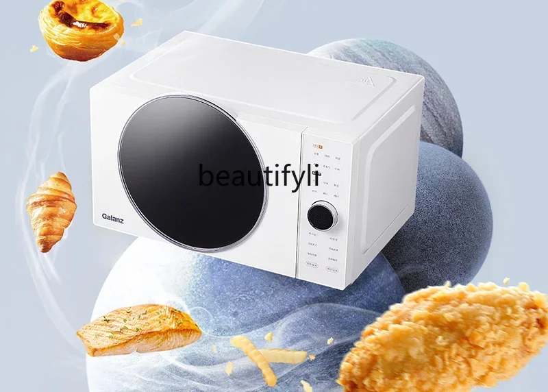 

Microwave oven automatic small mini household stainless steel frequency conversion micro-baking all-in-one machine air frying