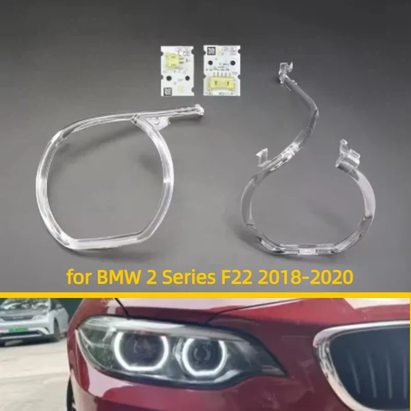DRL CHIP Angel Eye Circuit Board Lamp Tube Ballast Module White Light For BMW 2 Series F22 2018‑2020 Low Car Headlights