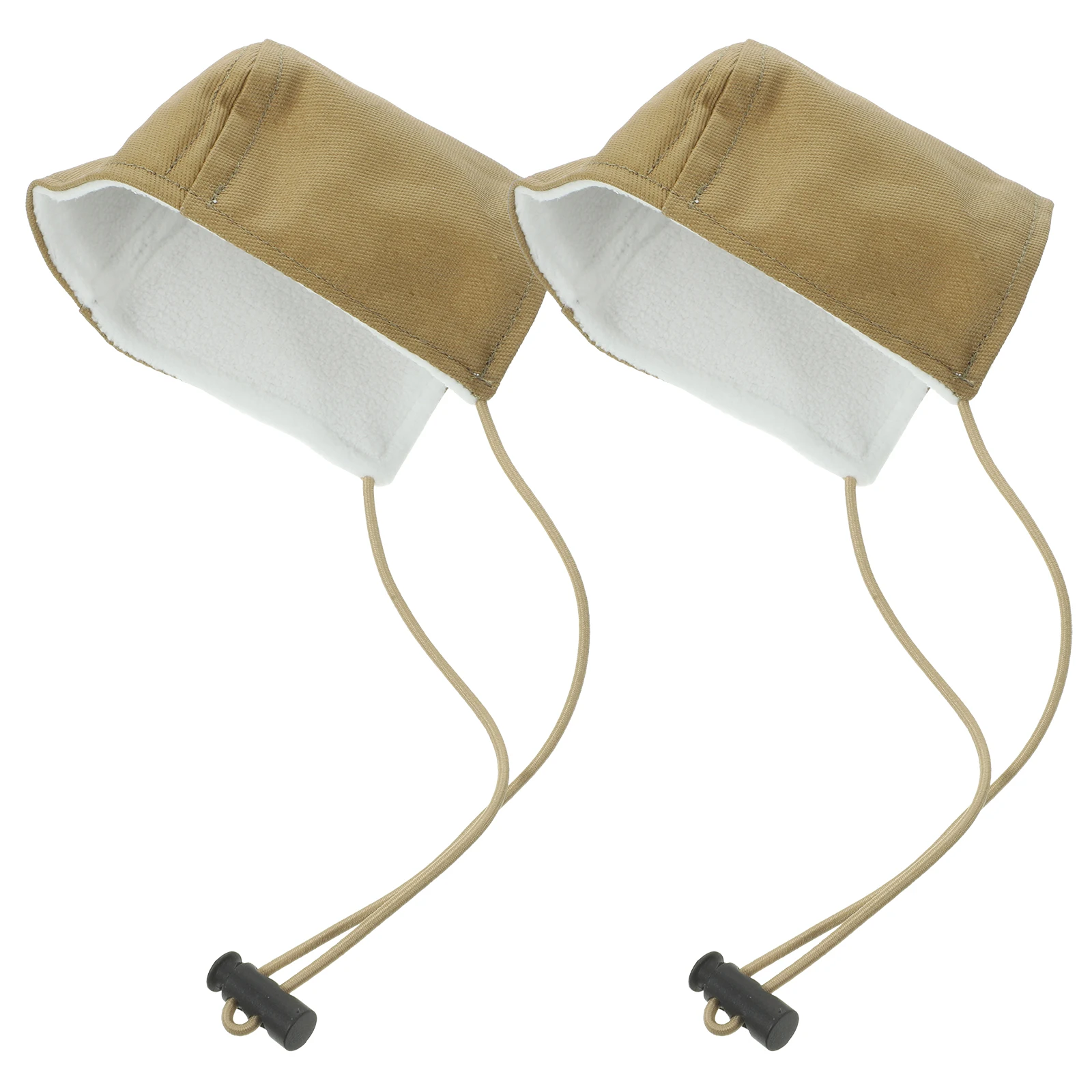 

2pcs Car Driving Shoe Heel Cover Wear-Resistant Protector For Flats Wedges Brake Throttle Foot Dancer Buckle Elastic Khaki Easy