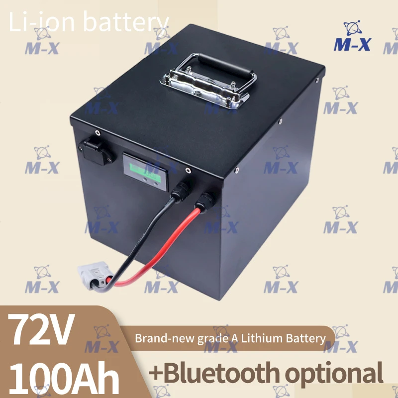 

72V 100Ah Li-ion With Charger Lithium Polymer Battery For 6000W 9000W Tricycle Motorcycle Scooter Electric Vehicle