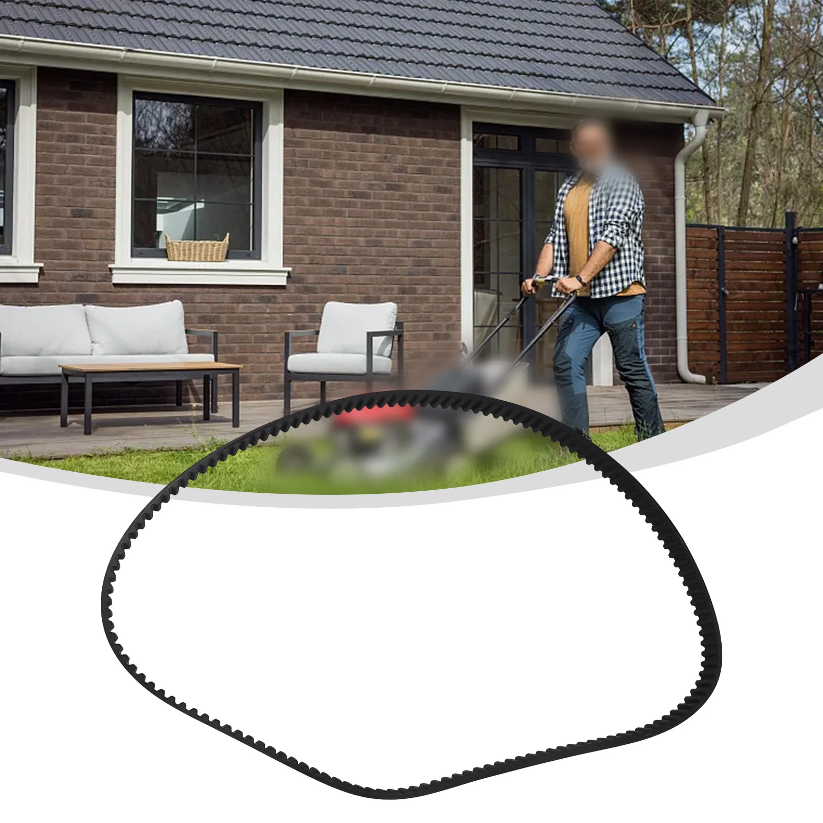 Replacement Deck Drive Belt for TimeMaster Lawn Mowers Featuring 30 Deck Compatibility and OEM 120-3335 Reference