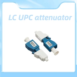 LC/UPC male and female attenuator FTTH flange fixed fiber optic attenuator