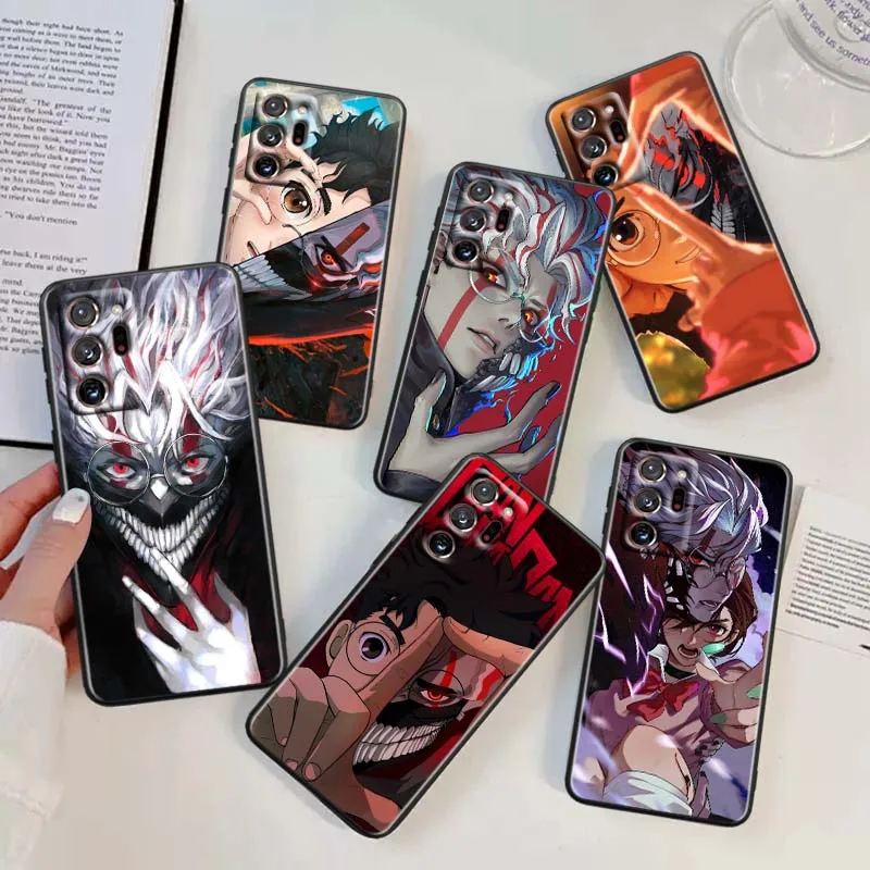 

Anime D-Dandadans O-Okaruns For Samsung A42 A41 A35 A34 A33 A32 A25 A24 A23 A21s A04 A03 Note 20 Ultra 5G Black Phone Case