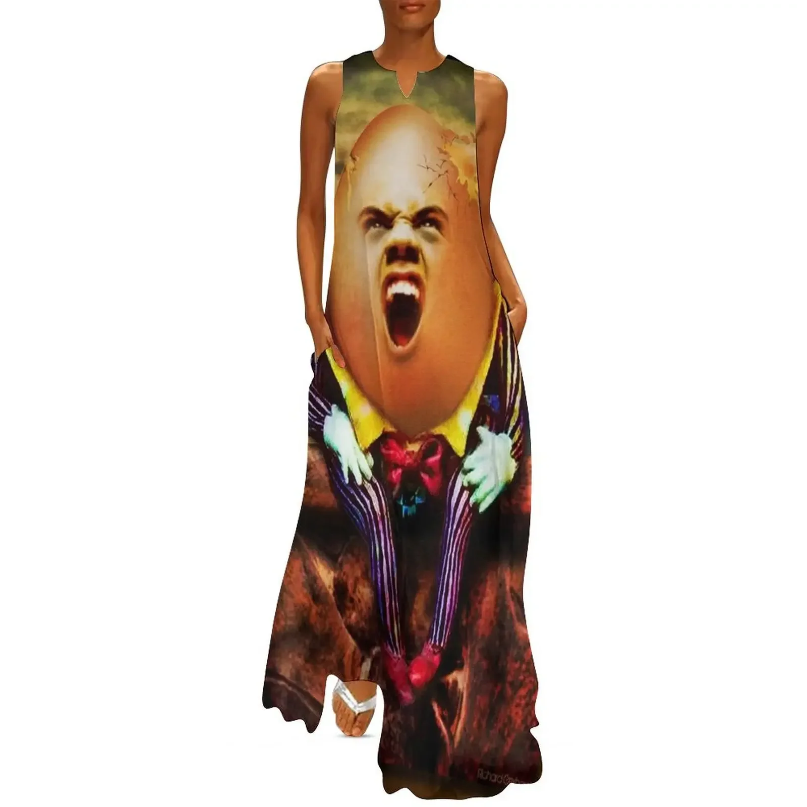 

Humpty Dumpty Didn't Fall Long Dress wedding guest dress 2025 Dress woman Evening gown