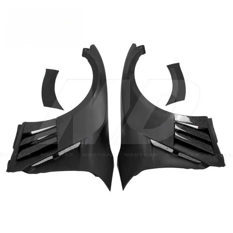 

for Nissan GTR R35 2008-2016 Vari Wide Style Half Forged Front Fender With Carbon Fiber Fin