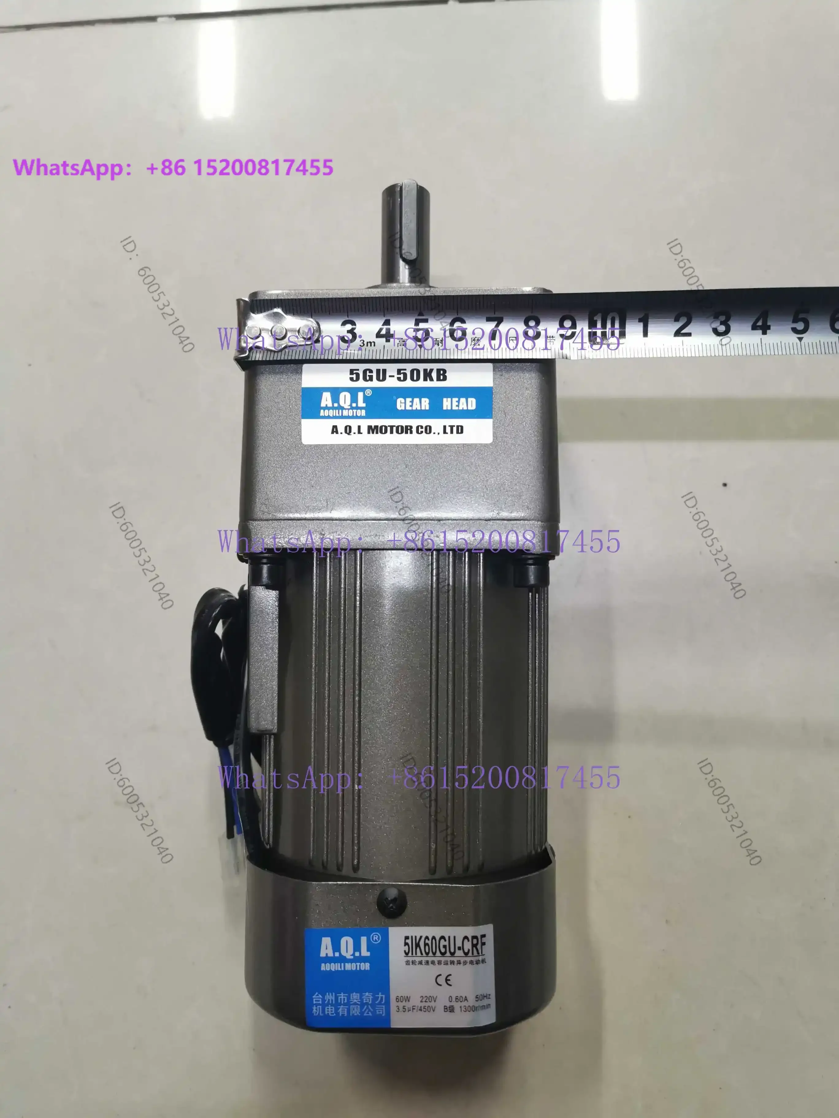 5IK60GU-CRF gear reduction capacitor running asynchronous motor
