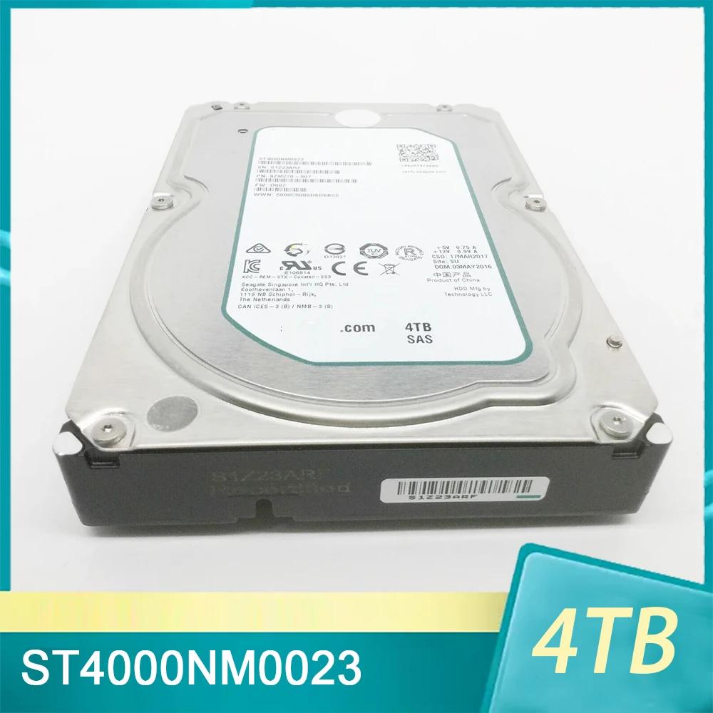 

16006823 ST4000NM0023 03T8336 4TB 7.2K SAS 2.5" 6G For Hard Disk