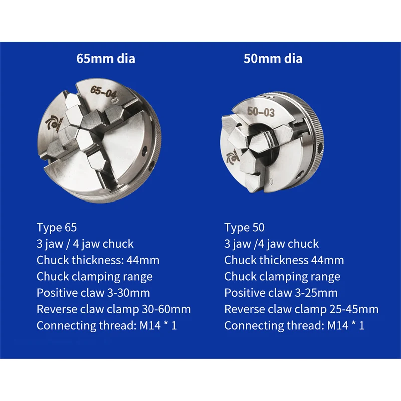 Wood Lathe chuck jaws Self-centering DIY 3 4 Jaw Chuck Spindle Assembly Woodworking Beads Machine DC Motor Rotary Lathe