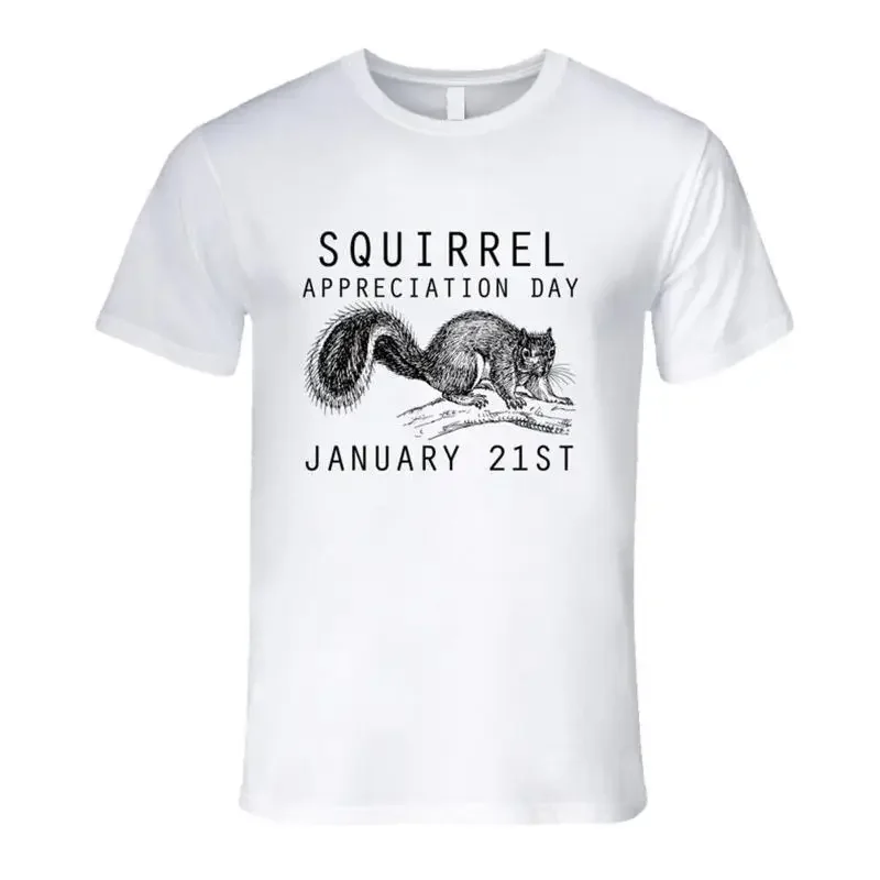 Squirrel Appreiciation Day January 21st Fun Celebration T Shirt