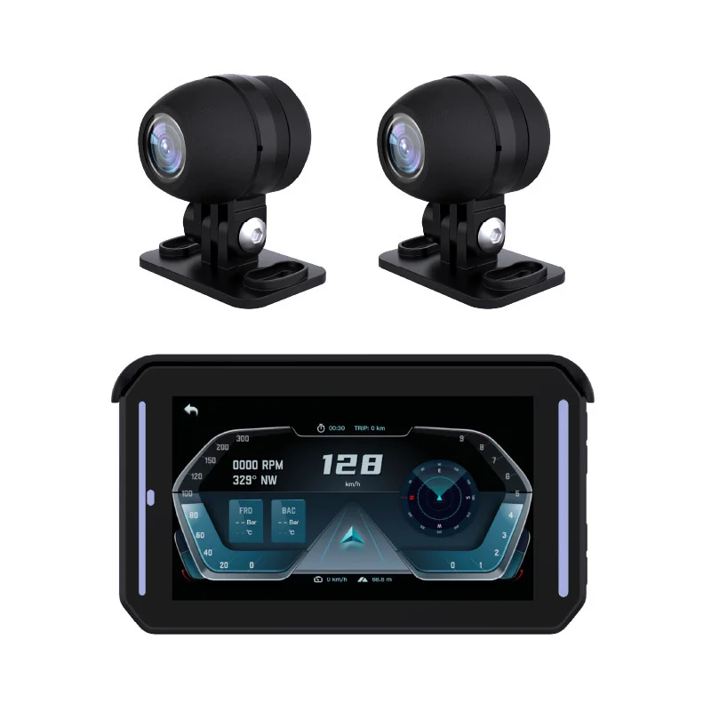 

Yinzam MG100 Portable Mini Video Camera, IP65 Waterproof 1080P WiFi Video Recording Personal Bike Mount Rotatable Battery Camera