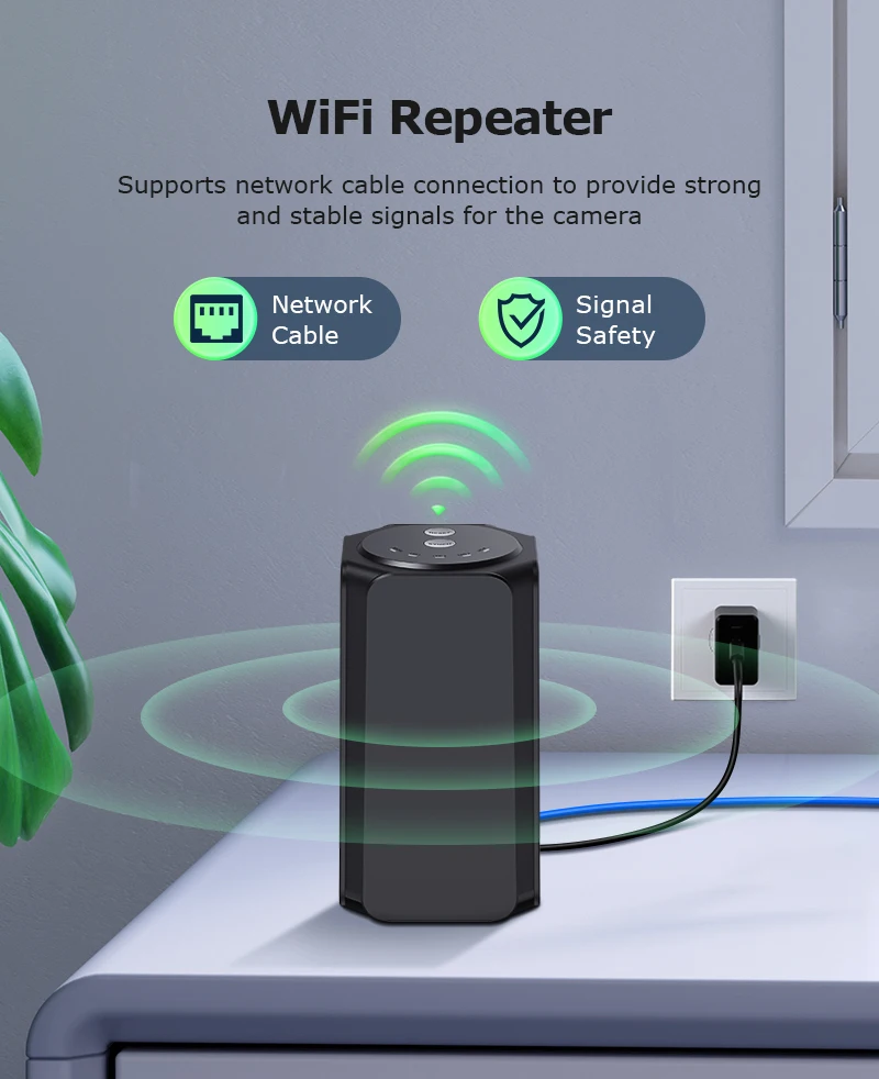 INQMEGA Sistema di telecamere solari da 3 MP Kit da 4 telecamere Sistema di telecamere wireless Batteria esterna da 4000 mAh Telecamera Wifi Telecamera CCTV con rilevamento AI