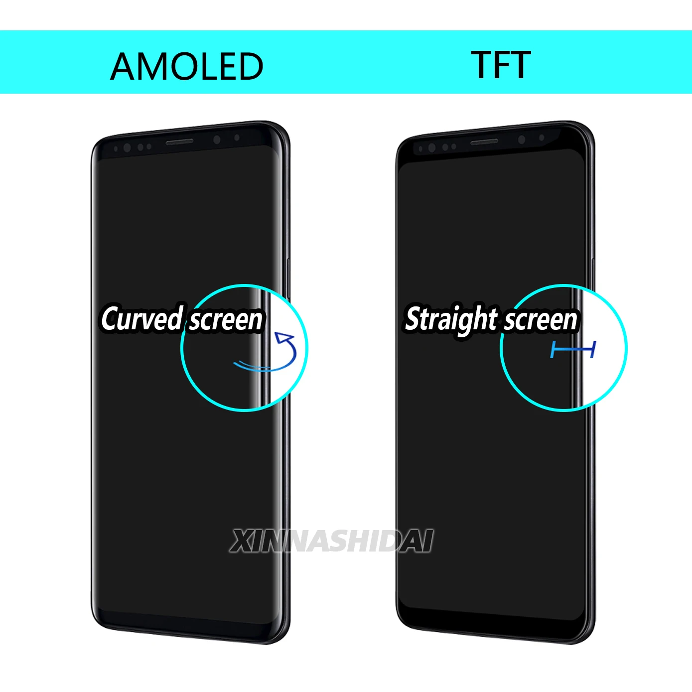 TFT LCD For Samsung Galaxy S9 Plus G965 G965U G965F LCD Display Touch Screen Digitizer Assembly Replacment With Frame For S9plus