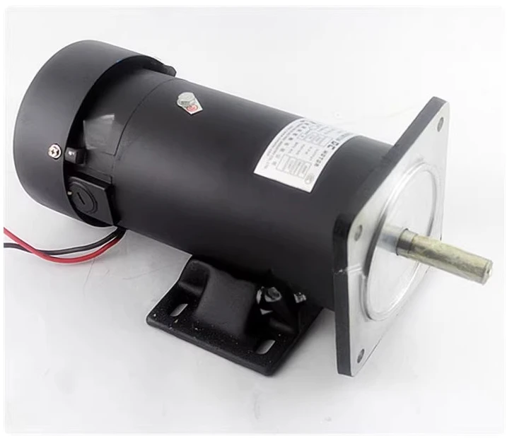 Двигатель постоянного тока с постоянным магнитом DC220V 200W 370W 500W 750W Матовый двигатель высокой мощности с регулированием скорости Двигатель постоянного тока с постоянным магнитом DC220V 200W 370W 500W 750W Матовый двигатель высокой мощности с регулированием скорости