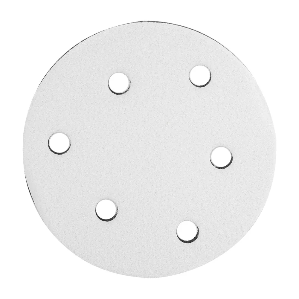 

125mm Diameter Soft Buffer Sponge Interface 6 Holes Soft Sponge Sponge Cushion Buffer Pad Sanding Pad Interface Cushion