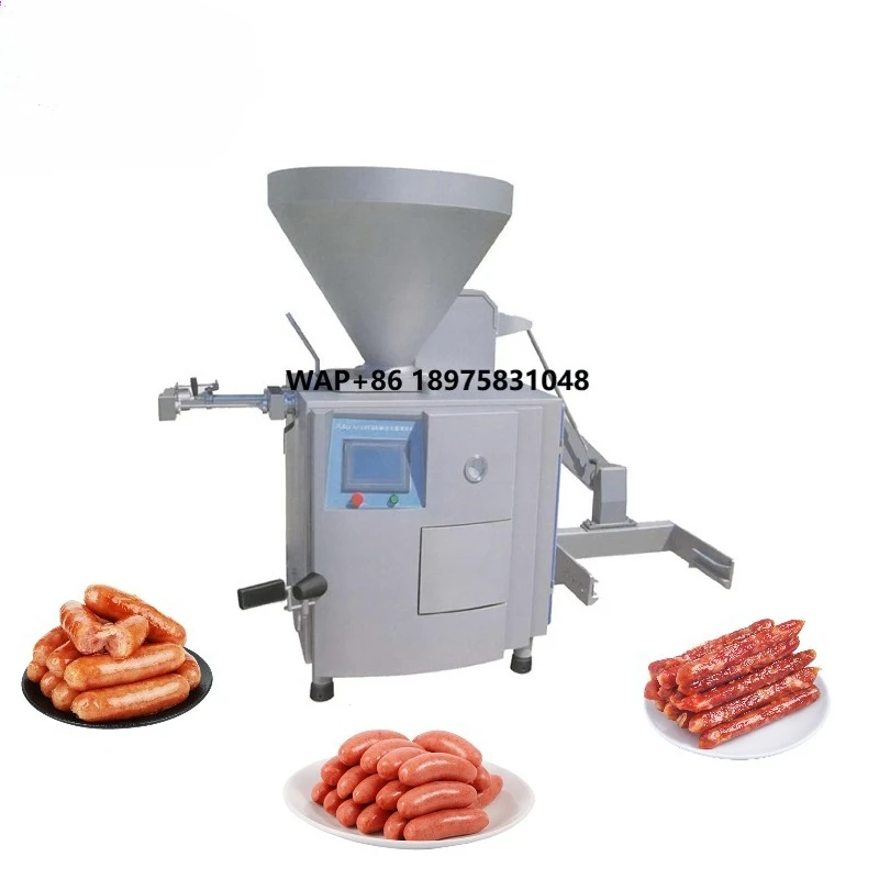 Automatic vacuum sausage making machine production line Industrial ham making machine Filling machine Factory price