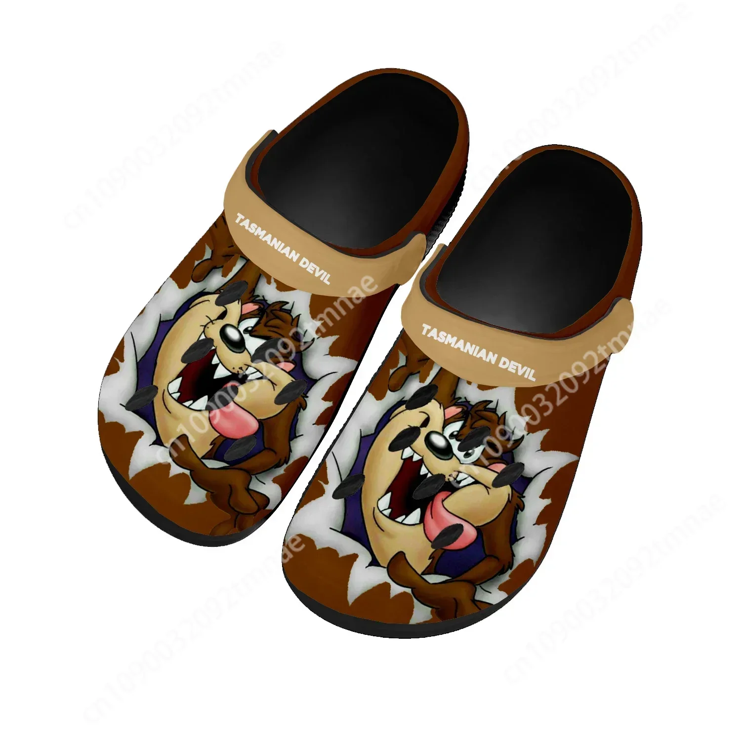 D-Devil Home Clogs Men Women Youth Boy Girl T-Tazmanian Custom Made Water Shoes Anime Cartoon Garden Beach Hole Slippers Sandals